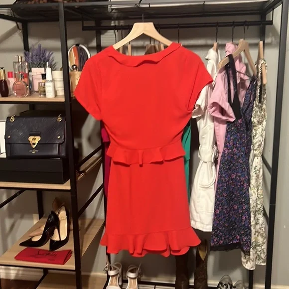 MIA RUFFLE TIE DRESS - Picture 4 of 4